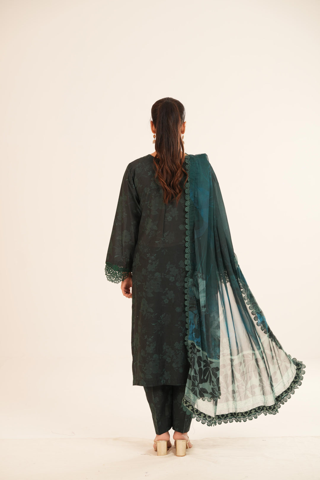 Periveil - Farasha Printed Essentials Stitched