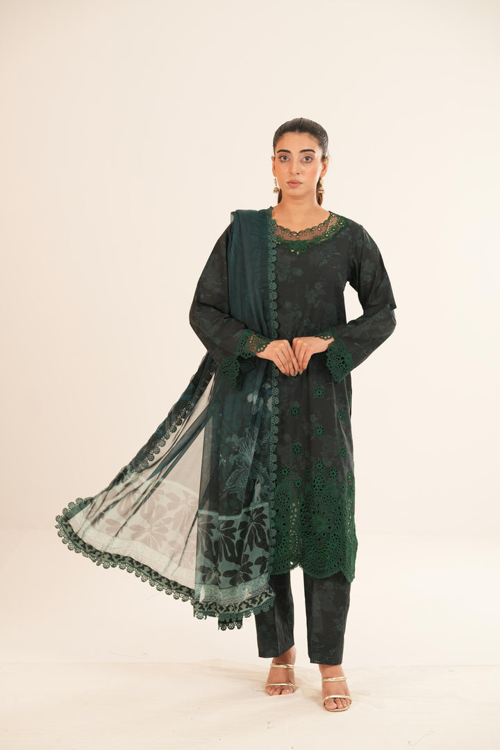 Periveil - Farasha Printed Essentials Stitched
