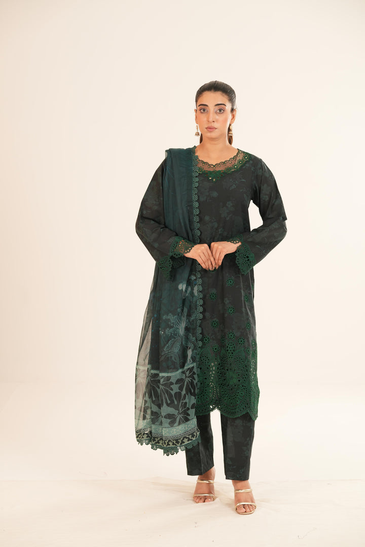 Periveil - Farasha Printed Essentials Stitched