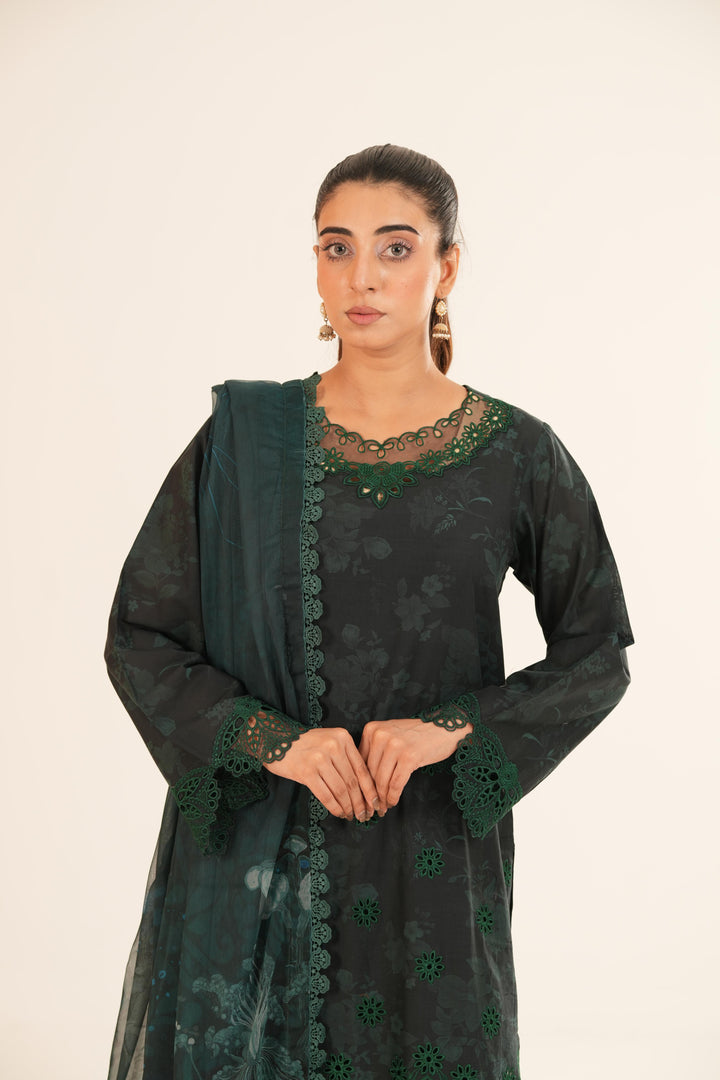 Periveil - Farasha Printed Essentials Stitched