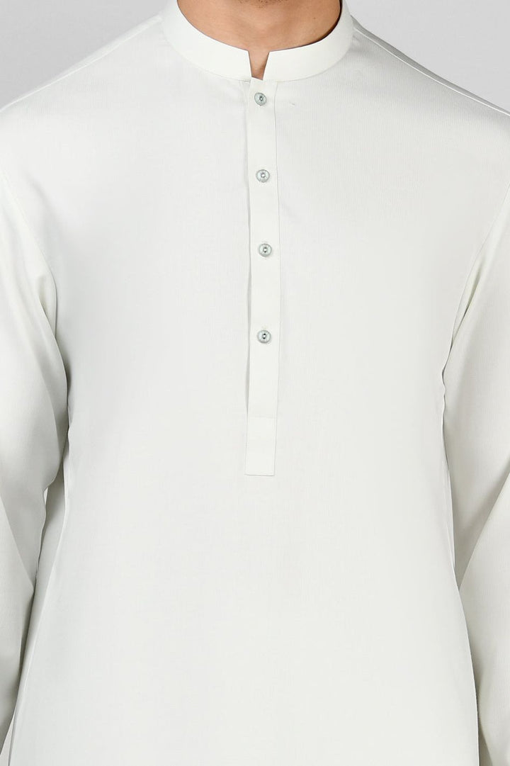 Blended Green Shalwar Kameez - Panjnad by J. Junaid Jamshed