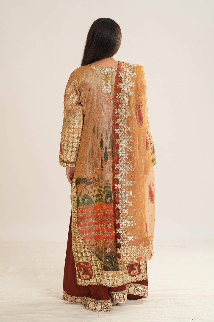Poshna - Afrozeh Shehnai Wedding Formals Stitched