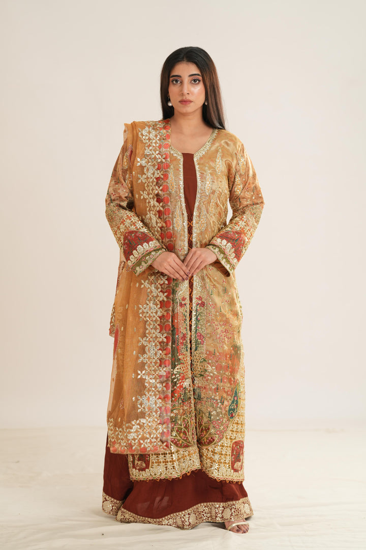 Poshna - Afrozeh Shehnai Wedding Formals Stitched