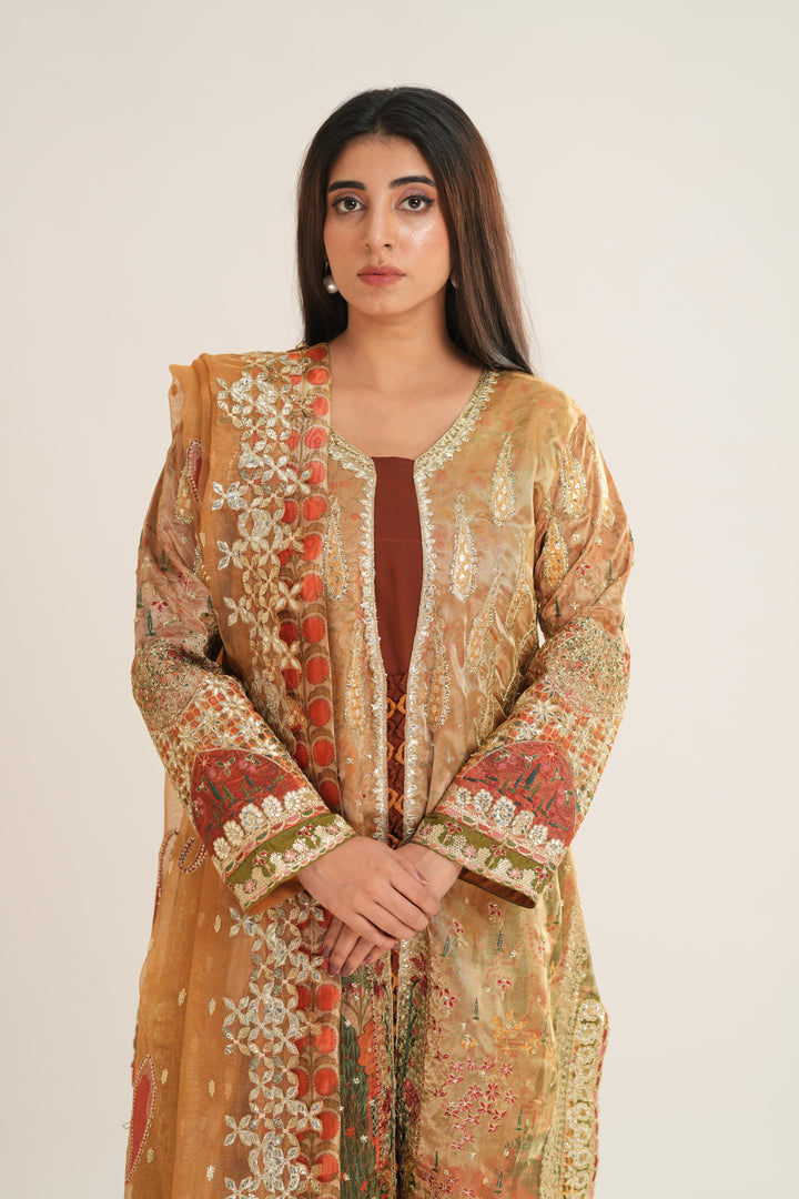 Poshna - Afrozeh Shehnai Wedding Formals Stitched