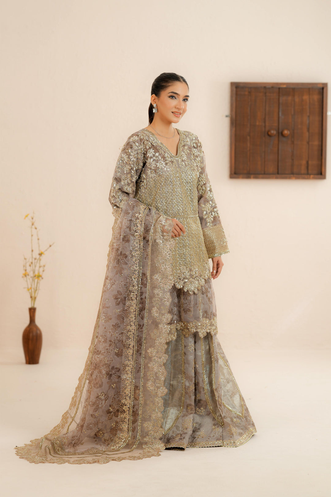 Priestess - Afrozeh La Fuchsia Stitched
