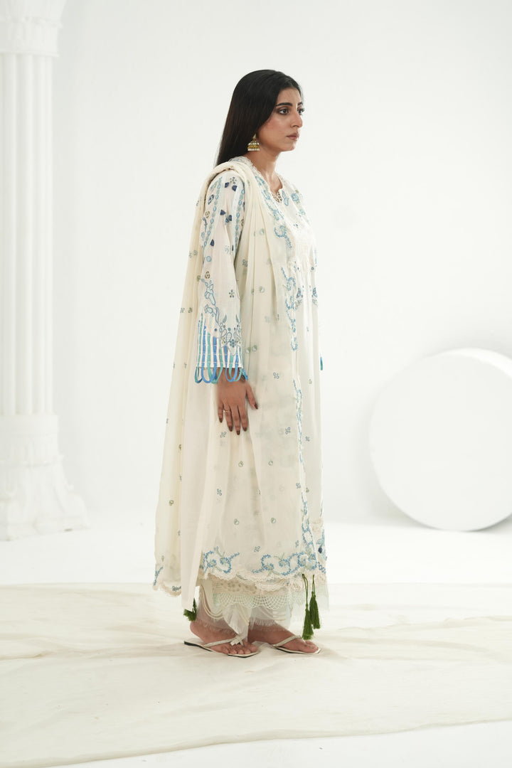 Irmin - Qalamkar Festive Lawn '26 Stitched
