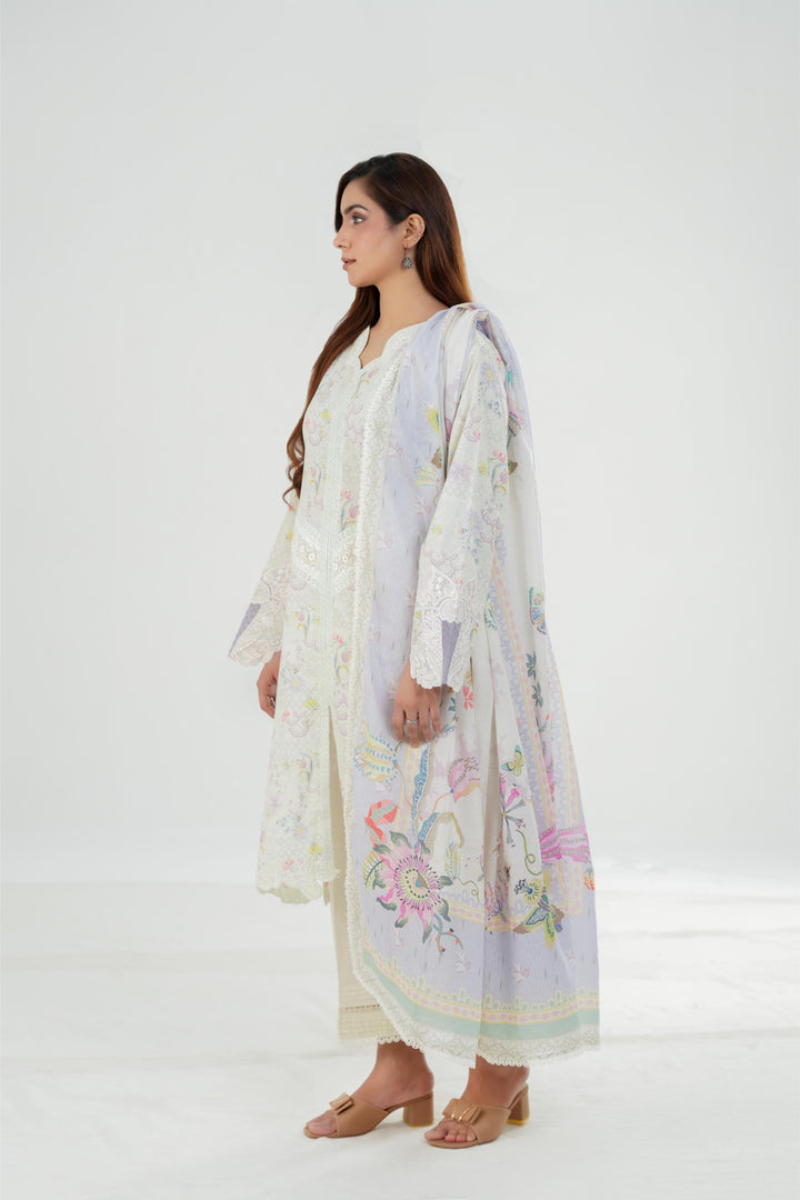 Ameena - Qalamkar QPrint Drop III Stitched