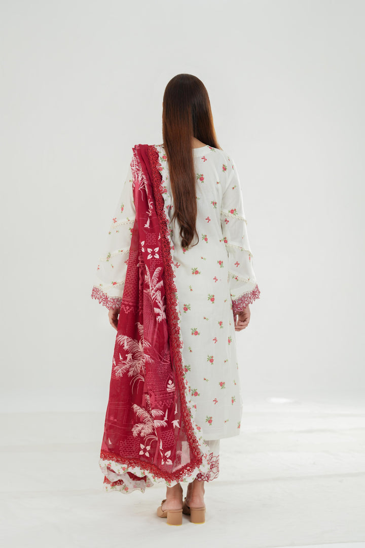 Hania - Qalamkar QPrint Drop III Stitched