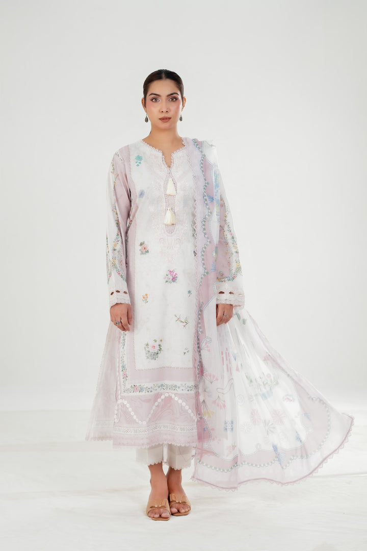 Minal - Qalamkar QPrint Drop III Stitched
