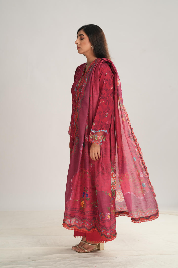 Mirel - Qprints by Qalamkar Stitched