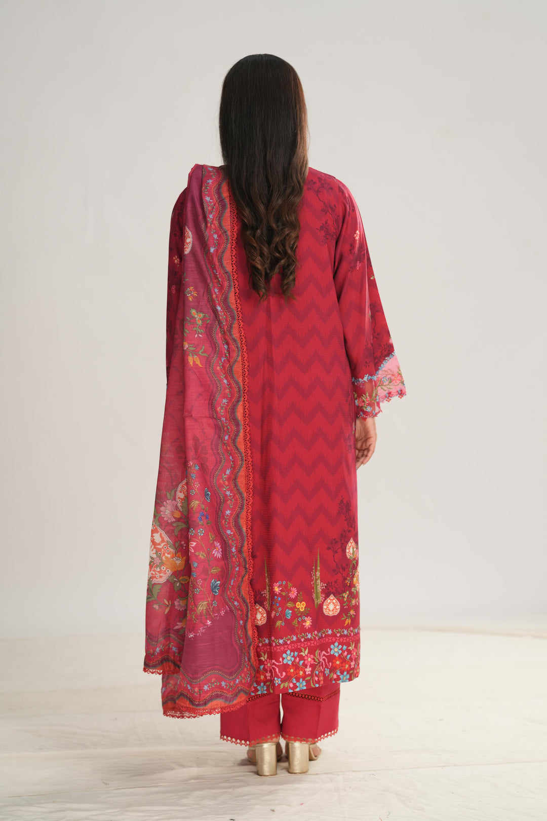 Mirel - Qprints by Qalamkar Stitched