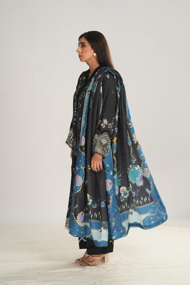 Skye - Qprints by Qalamkar Stitched