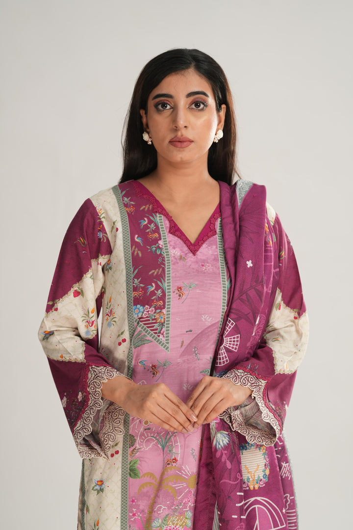 Kenna - Qprints by Qalamkar Stitched