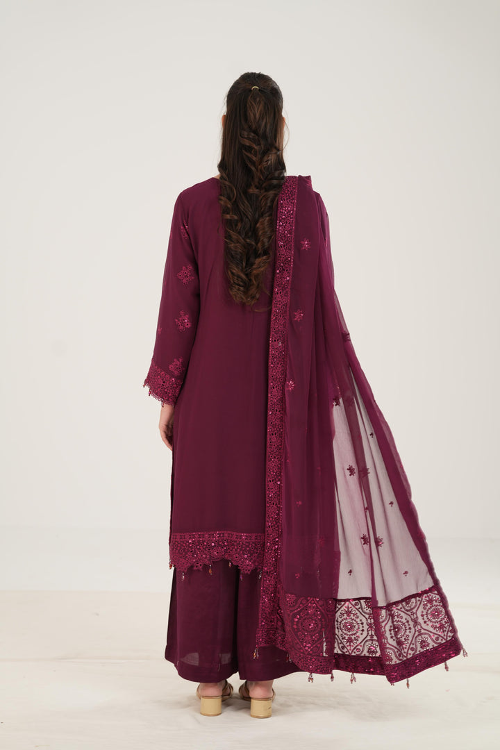 Regal Violet - Farasha Essence Formals Stitched