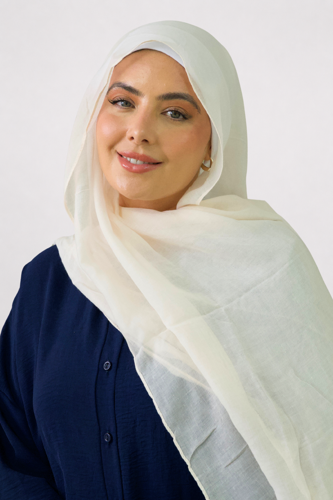 Baby Nude Plain Viscose Hijab