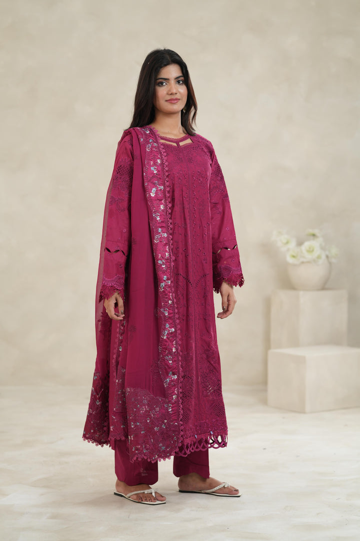Zara - Qalamkar Sahil Luxury Stitched