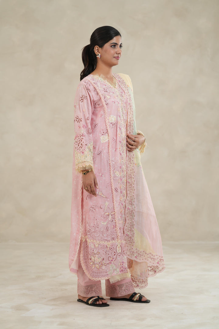 Haniya - Qalamkar Sahil Luxury Stitched