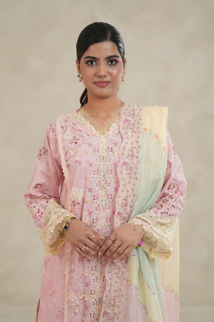 Haniya - Qalamkar Sahil Luxury Stitched