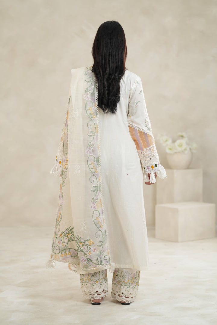 Ilara - Qalamkar Sahil Luxury Stitched
