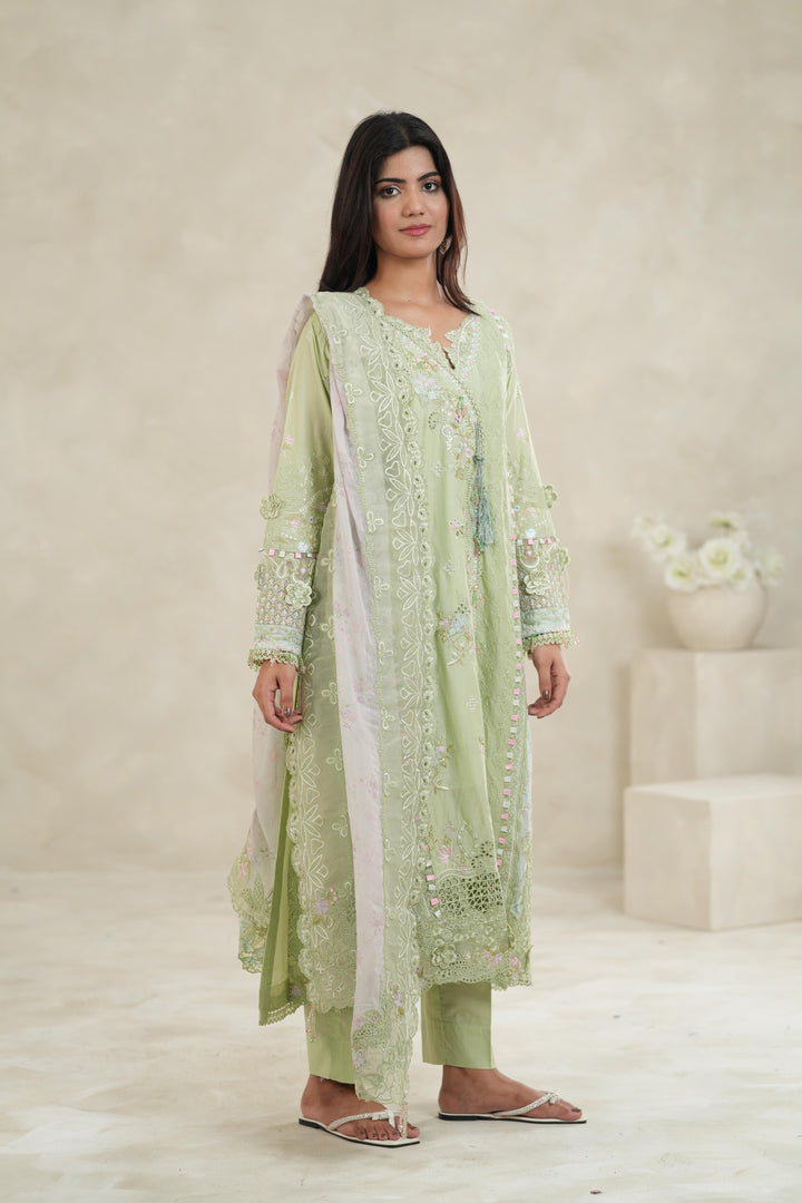 Jiya - Qalamkar Sahil Luxury Stitched