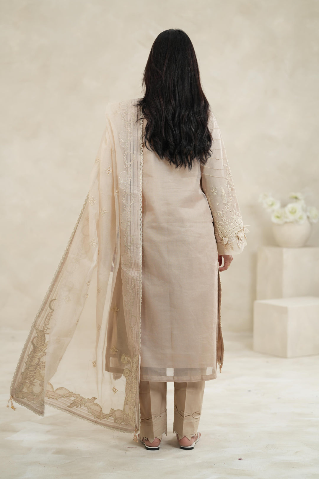 Nehan - Qalamkar Sahil Luxury Stitched