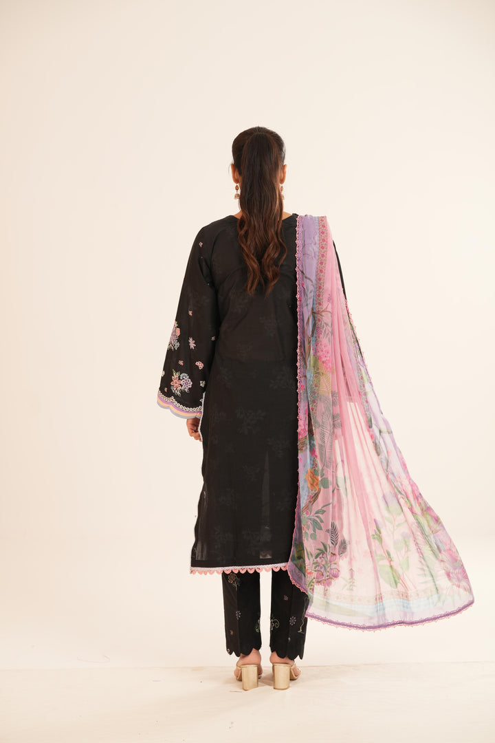 Sabel - Farasha Printed Essentials Stitched
