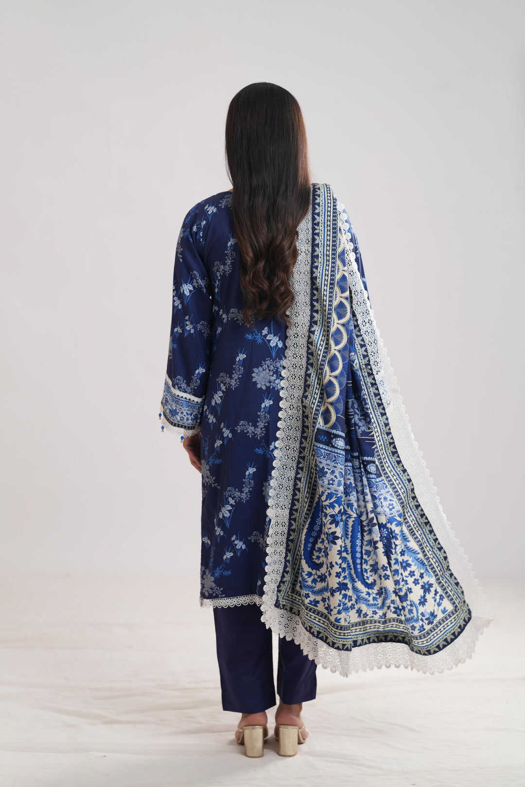 Sapphire - Mausummery Printed Stitched