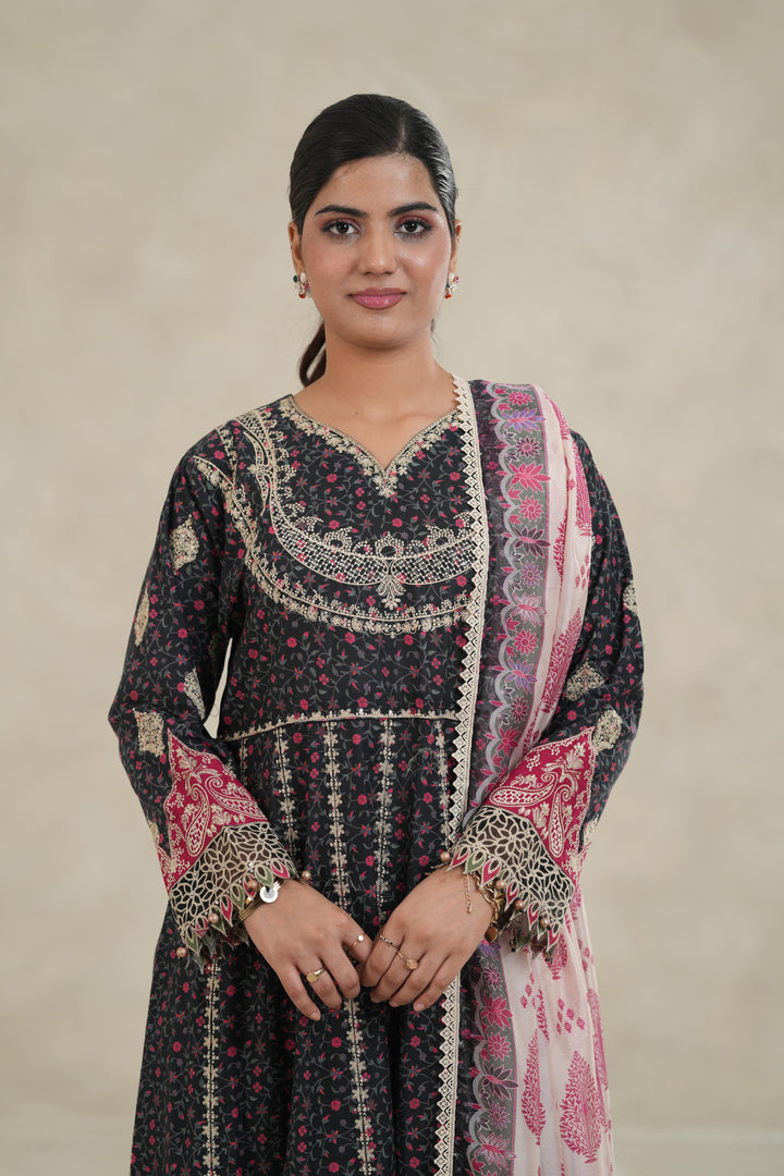 Design 9 - Jazmin Shahkar Luxury Stitched