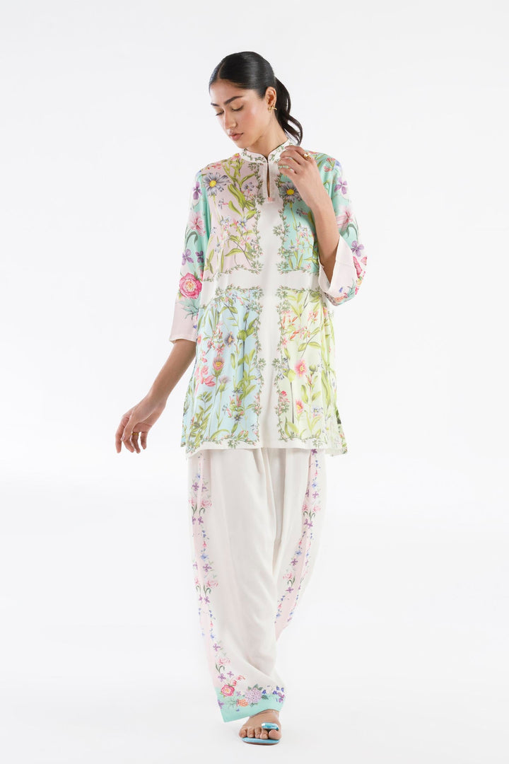 Linen Multi Stitched Suit - Sana Safinaz