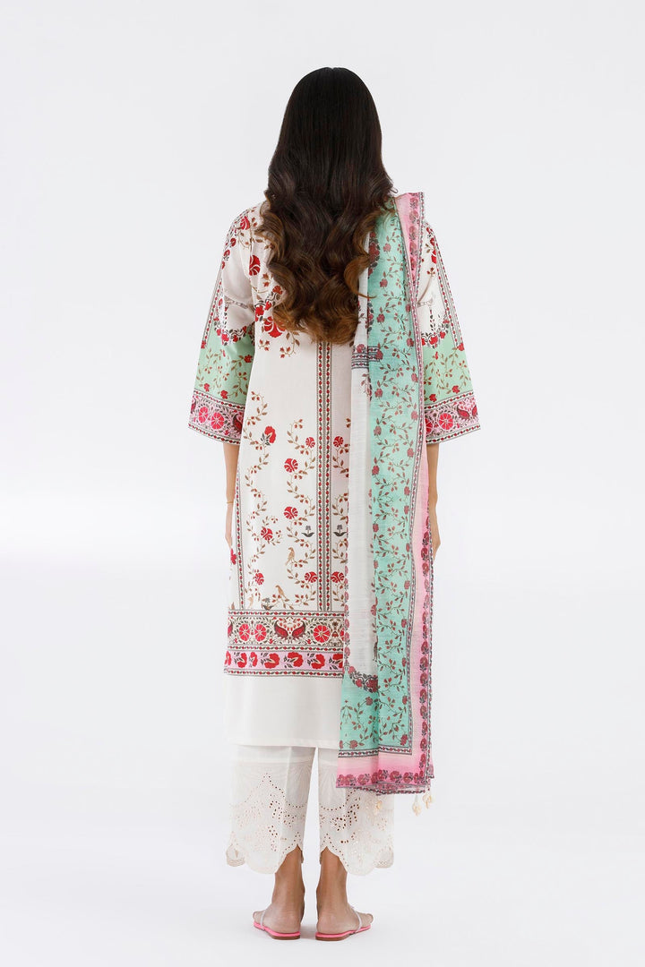 Lawn Multi Stitched Suit - Sana Safinaz