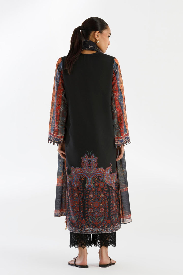 Lawn Multi Stitched Suit - Sana Safinaz