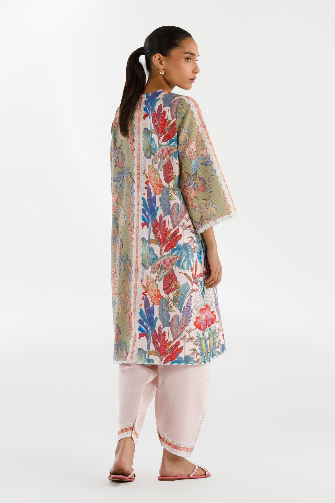 Blended Viscose Multi Stitched Suit - Sana Safinaz