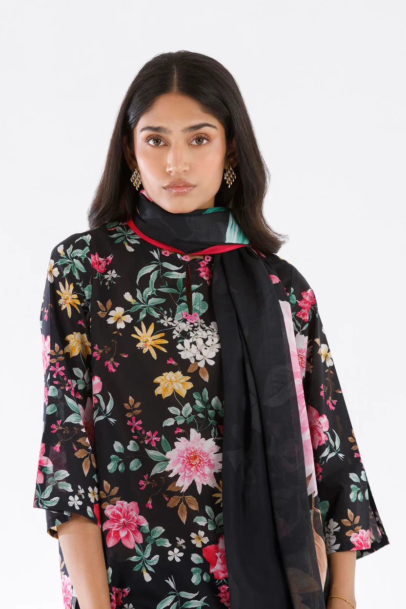 Lawn Multi Stitched Suit - Sana Safinaz