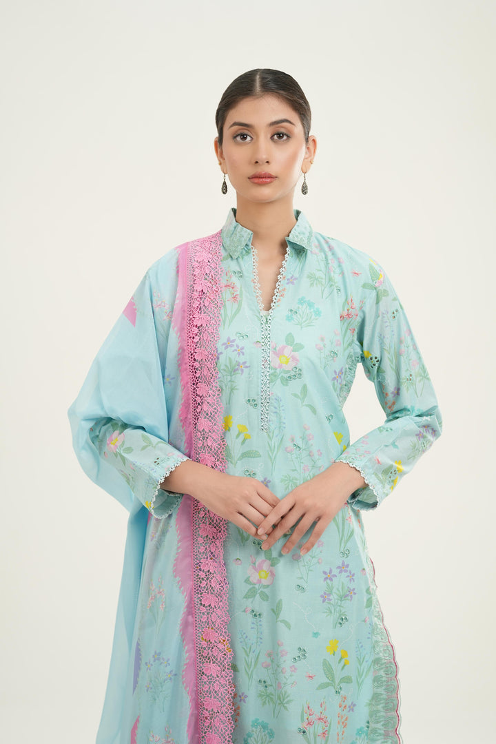 Sunlaced Plum - Afrozeh Haze Summer Edit '26 Stitched