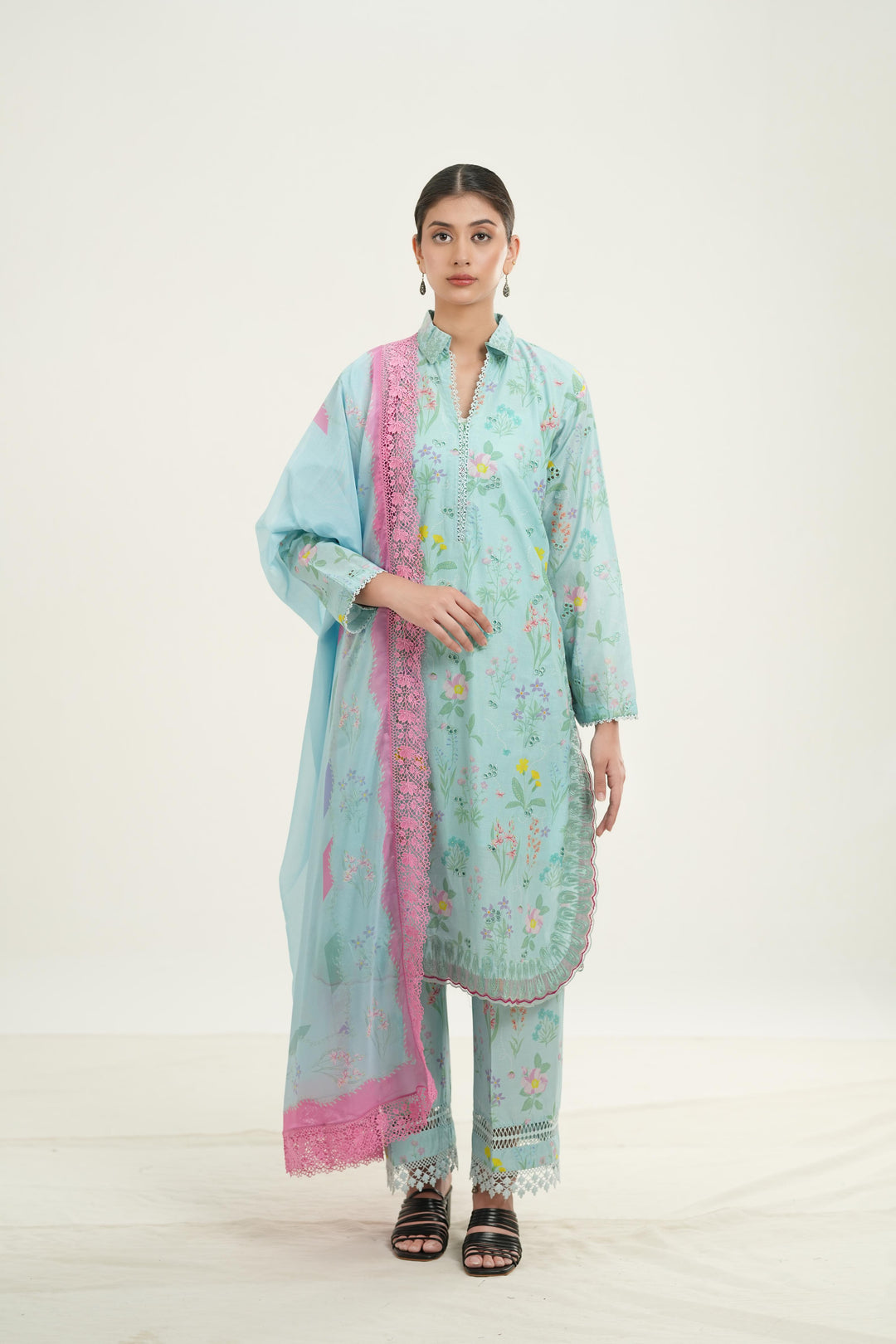 Sunlaced Plum - Afrozeh Haze Summer Edit '26 Stitched