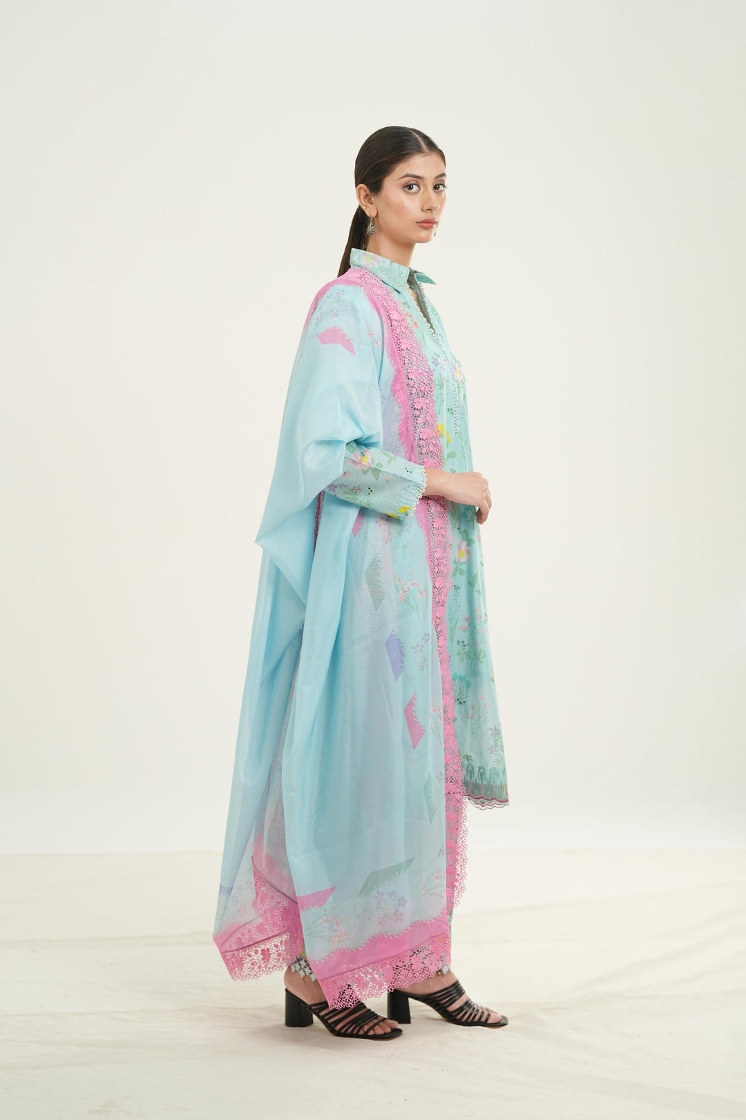 Sunlaced Plum - Afrozeh Haze Summer Edit '26 Stitched