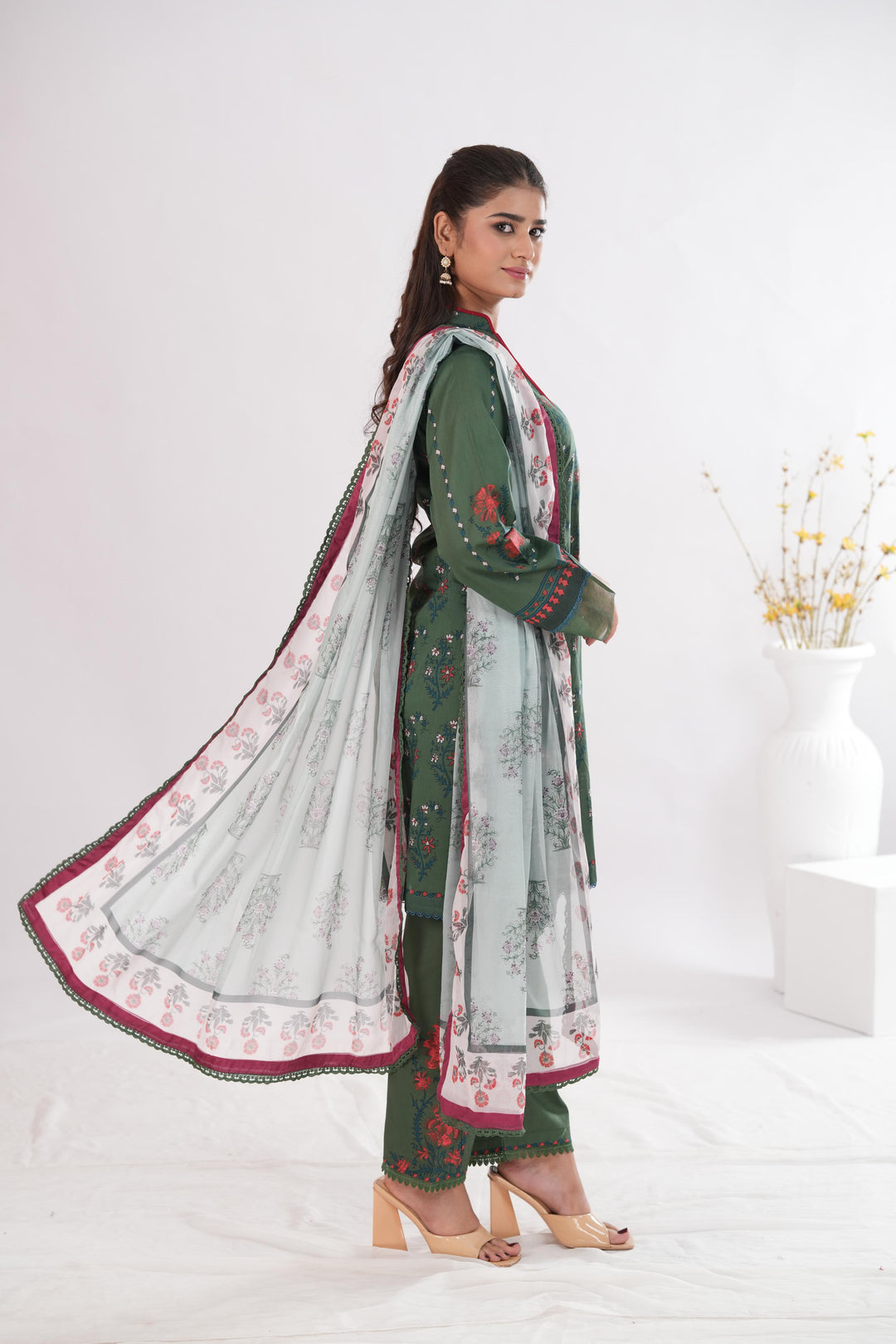 Tinsa-3A | Zara Shahjahan Stitched - Coco Prints Edit III