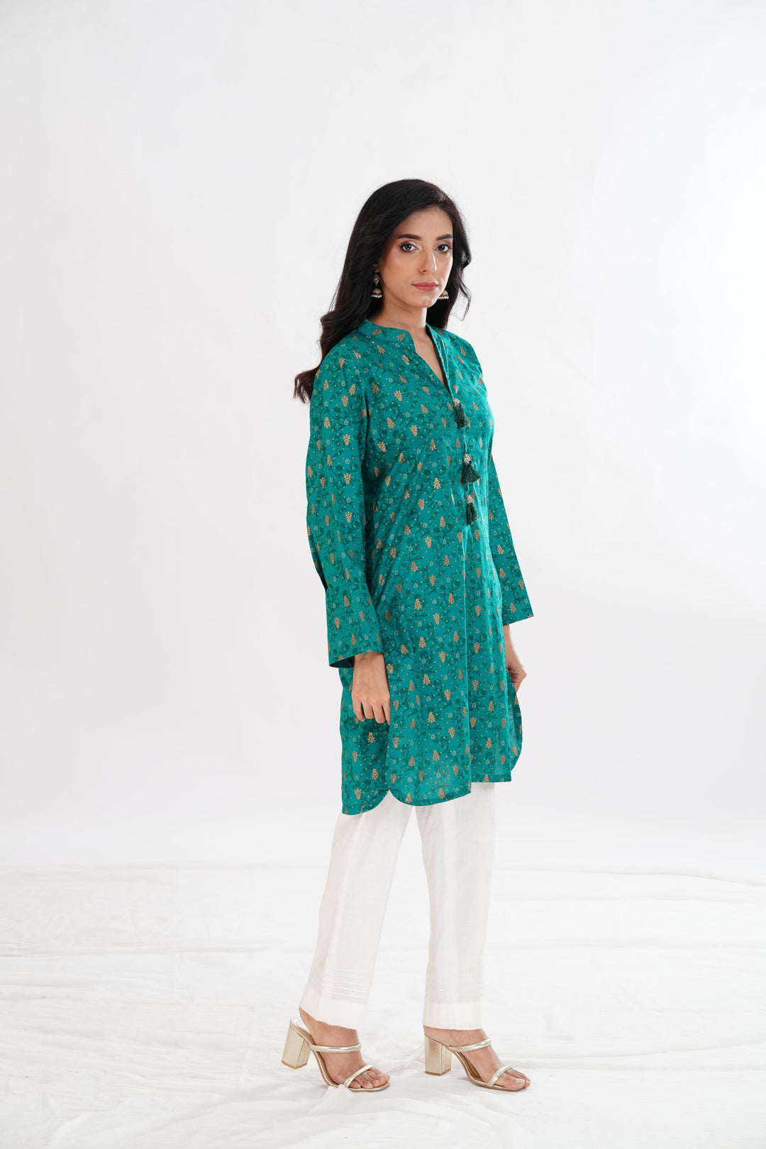 Lawn Green Kurti - Limelight