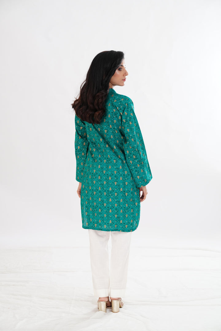Lawn Green Kurti - Limelight