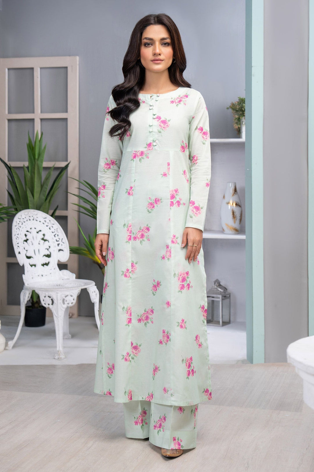 Lawn Green Kurti - Limelight