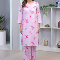 Lawn Pink Kurti - Limelight