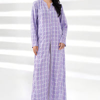 Lawn Lilac Kurti - Limelight