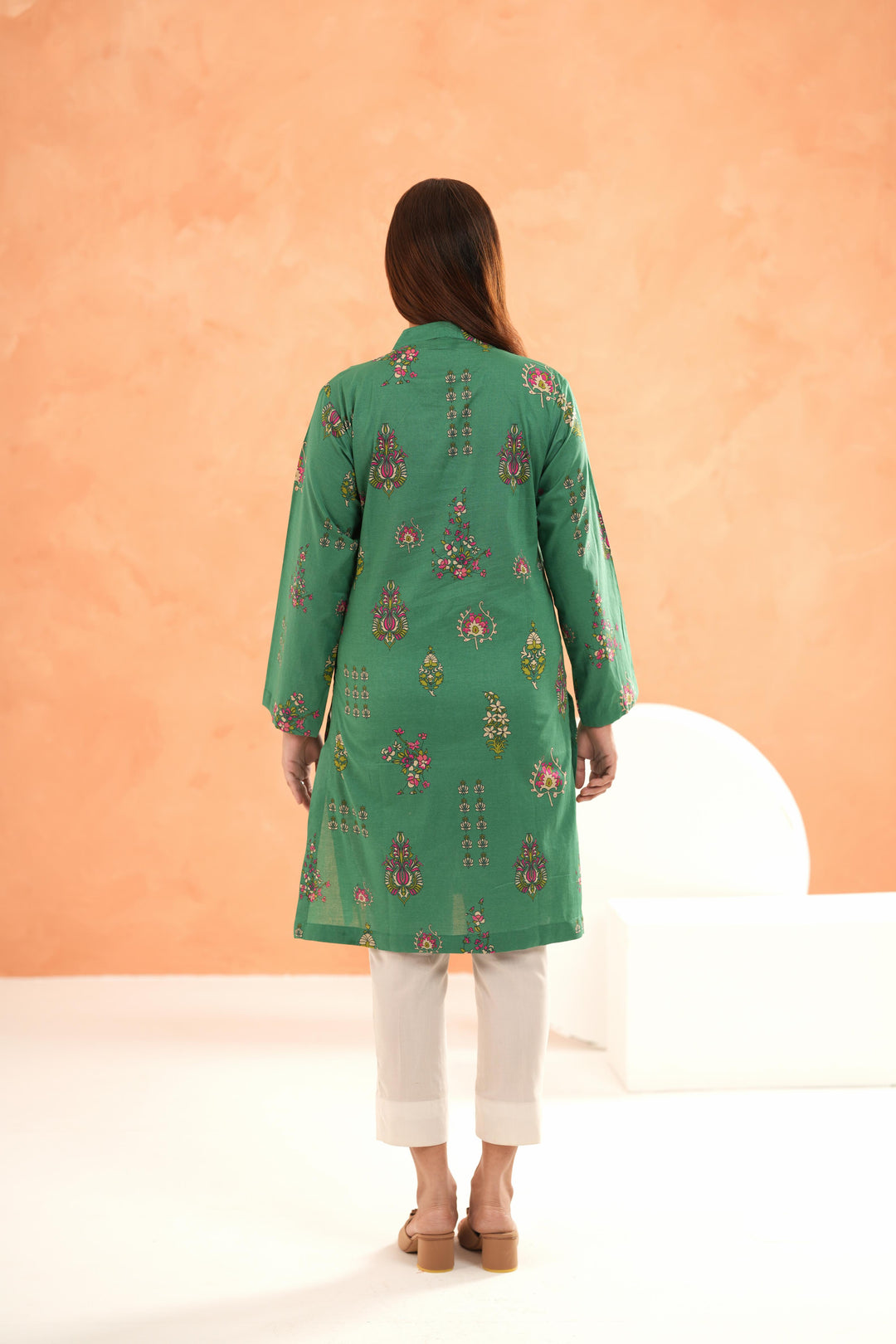 Lawn Green Kurti - Limelight