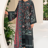 Viscose Green Stitched Suit - Jazmin