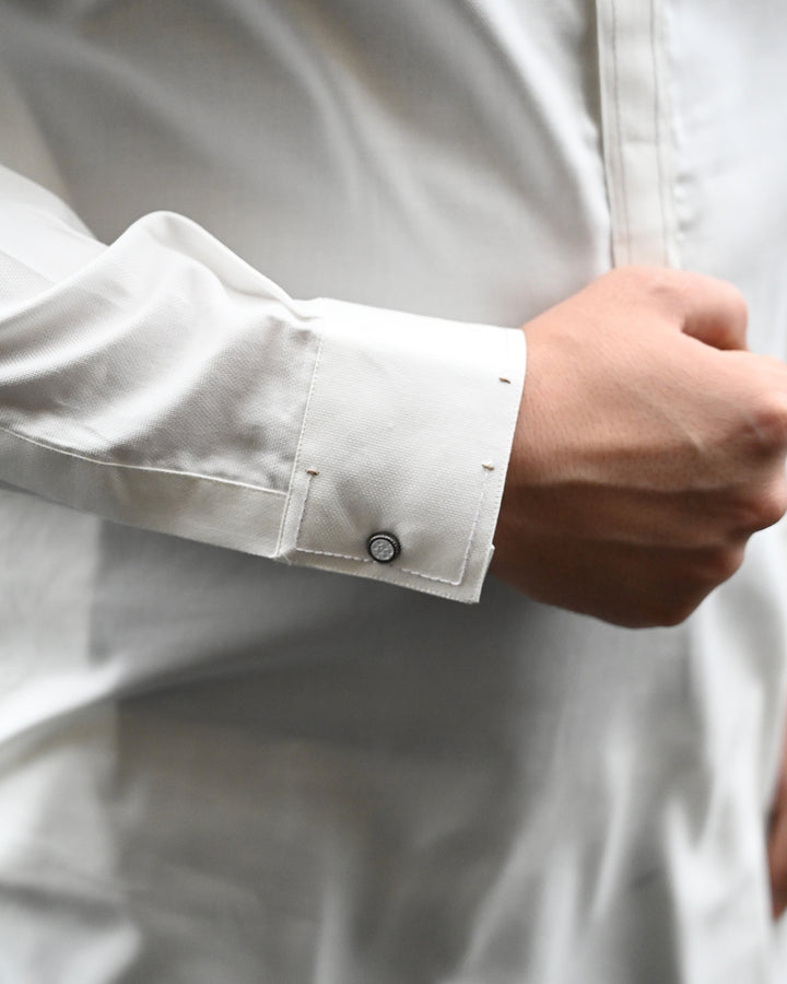 Cotton Plus Off White Kurta Trouser - President by Gul Ahmed