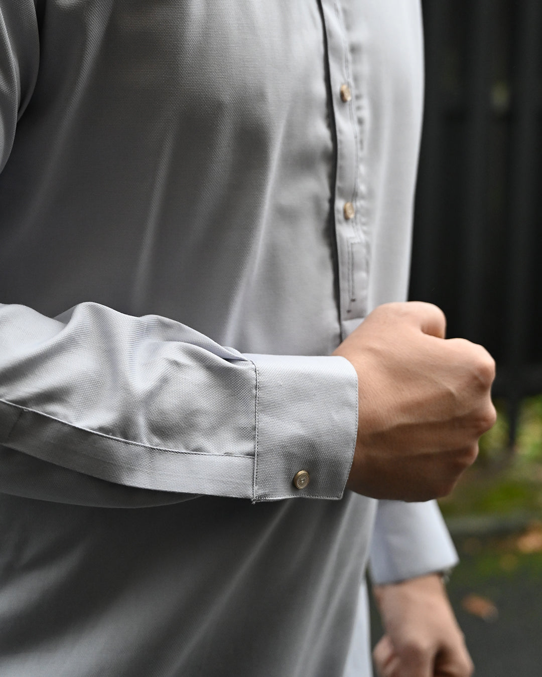 Cotton Plus Grey Kurta Trouser - President by Gul Ahmed