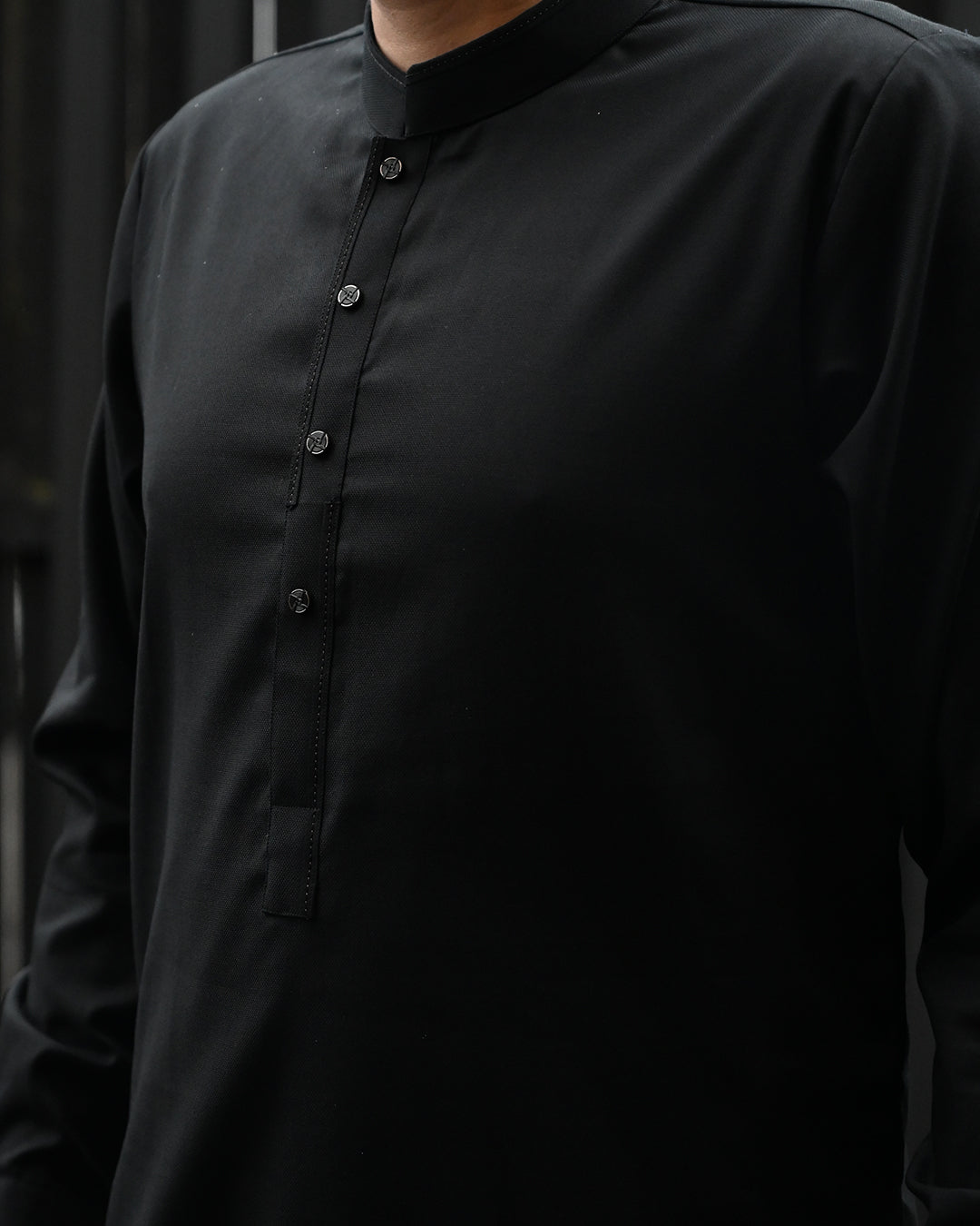 Cotton Plus Black Kurta Trouser - President by Gul Ahmed