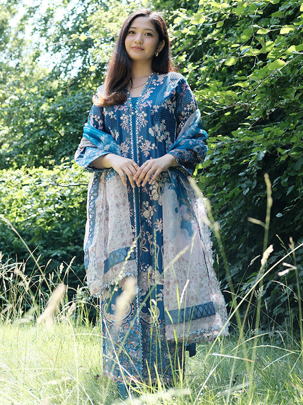 Eclipse - Afrozeh Luxury Lawn Stitched