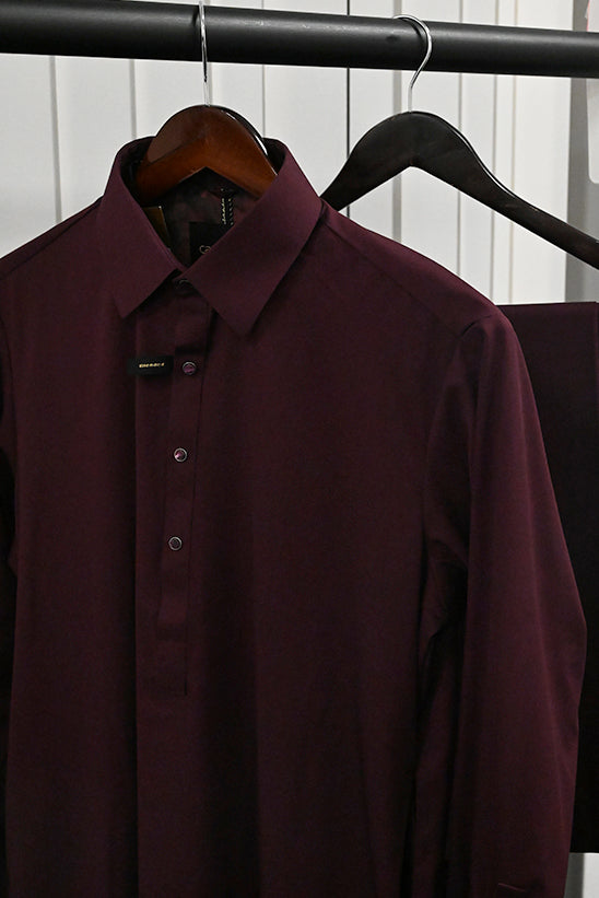 Blended Maroon Shalwar Kameez - Cast & Crew