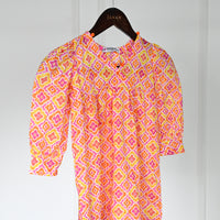 Lawn Pink Kurti - J. Junaid Jamshed